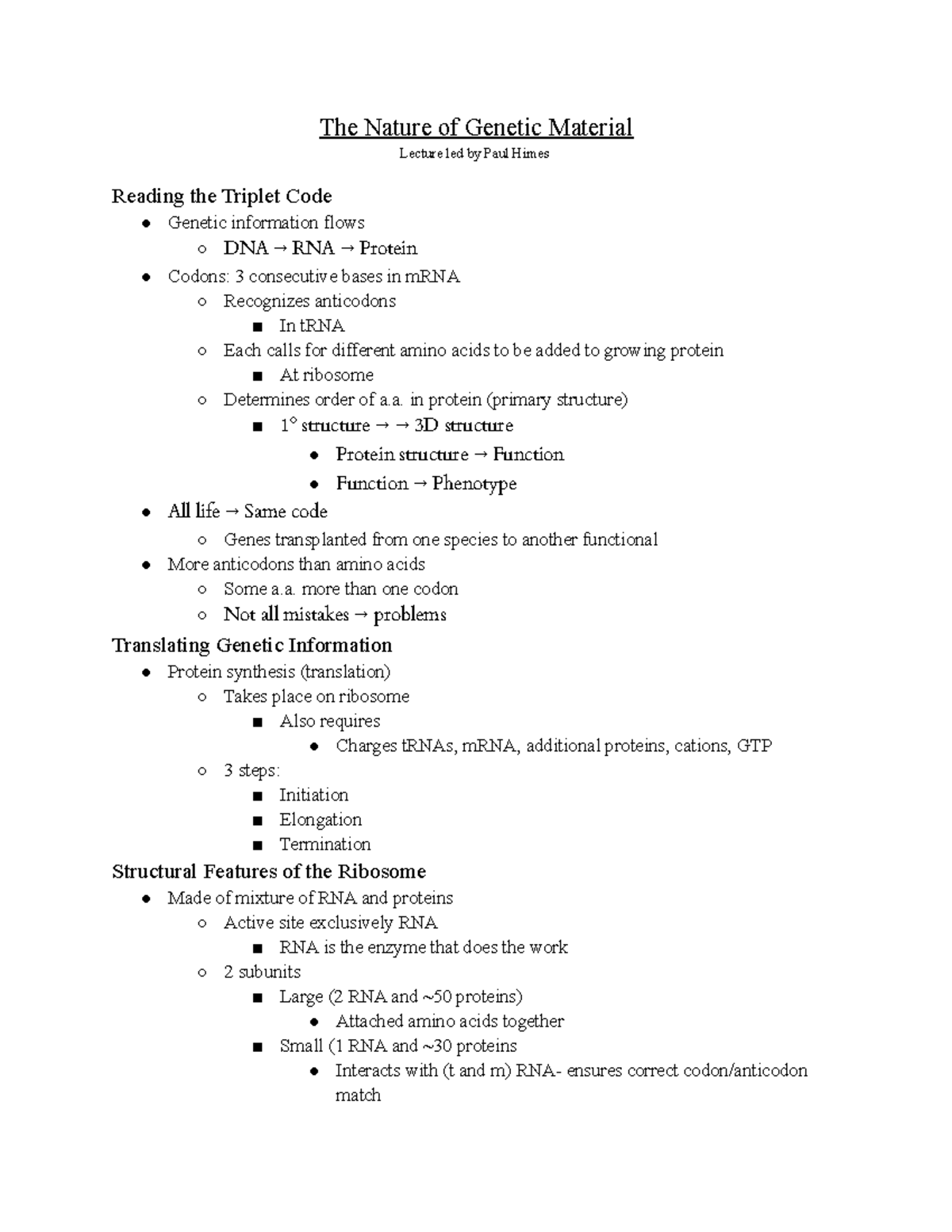 biol-257-the-nature-of-genetic-material-final-lecture-the-nature