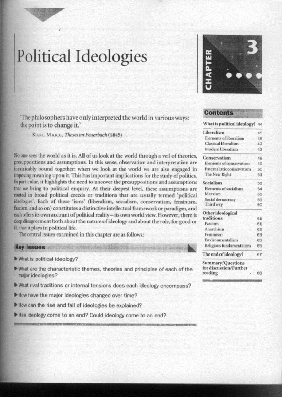 5-Political ideologies - All of us look at the world through a veil of ...
