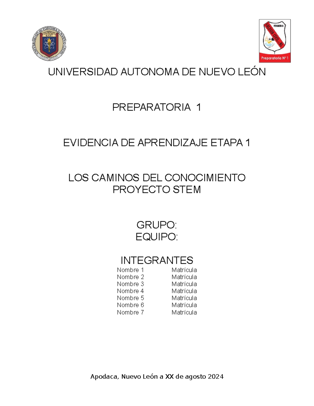 Etapa 1. Evidencia de apredizaje - UNIVERSIDAD AUTONOMA DE NUEVO LEÓN ...