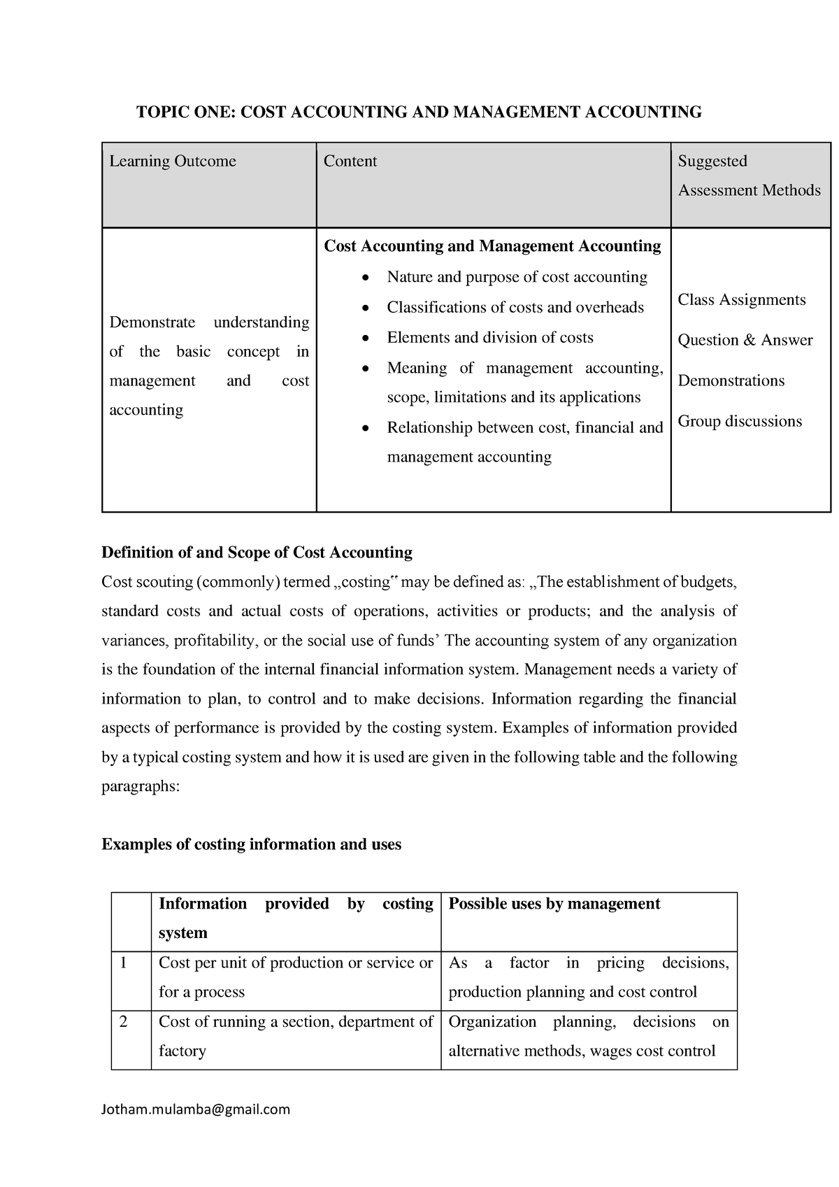 cost-accounting-and-management-accounting-topic-one-cost-accounting