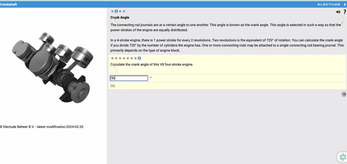 Crank Angle 2 Electude AT 120 C Studocu