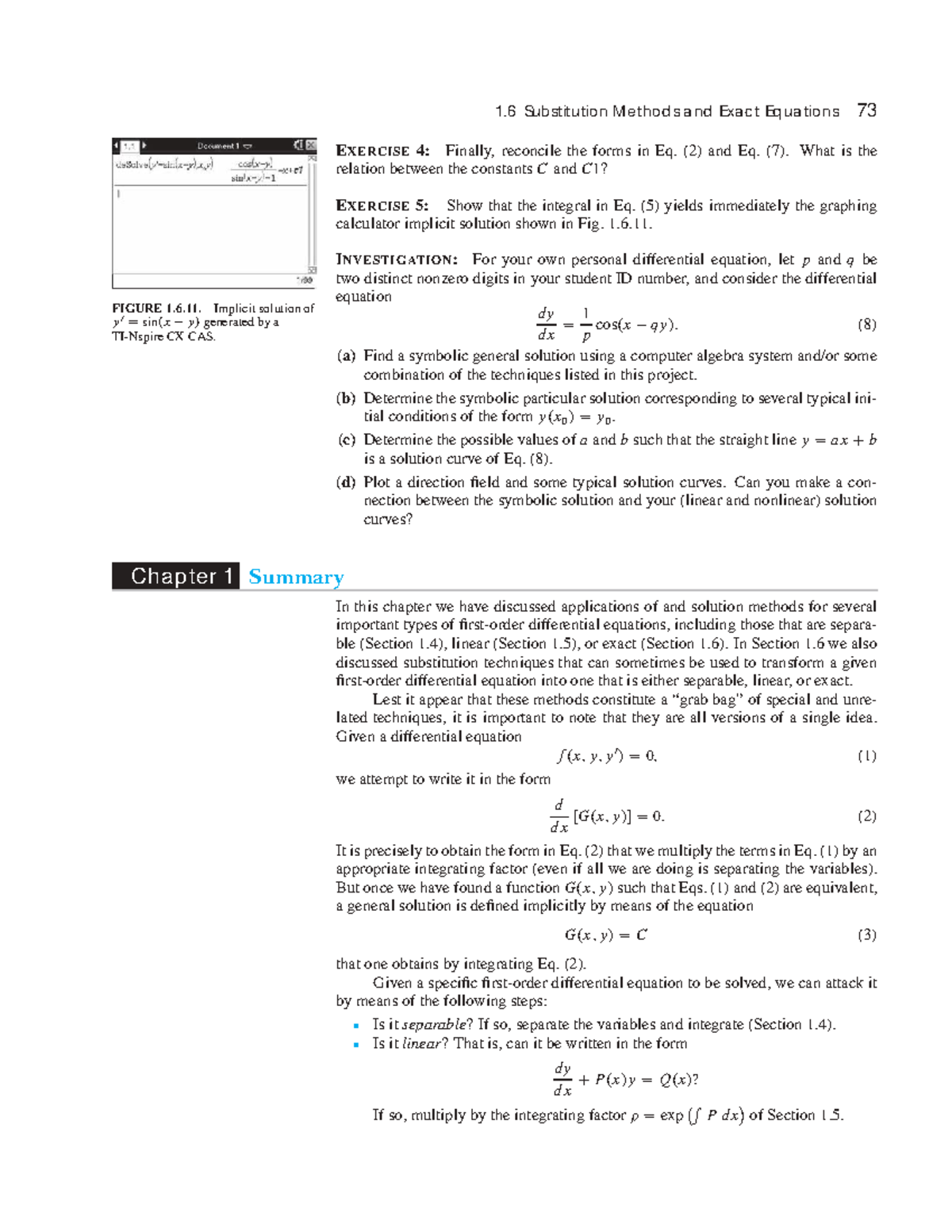 Differential-equations- (2)-30 - 1 Sub stitutio n Me tho d s a nd Exa c ...