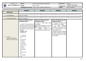 1. Q1-W1-July & Aug - DLL - GRADE 1 to 12 DAILY LESSON LOG School ...