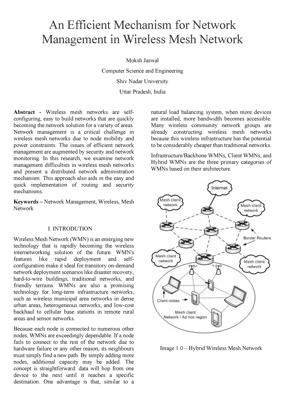 research papers on computer networks