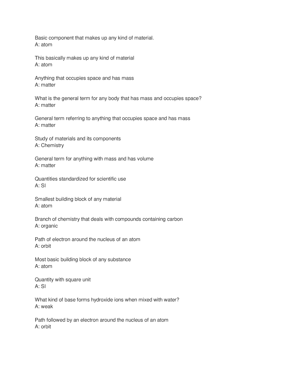 CHEM-112 BY KUYA Jovert - Basic Component That Makes Up Any Kind Of ...