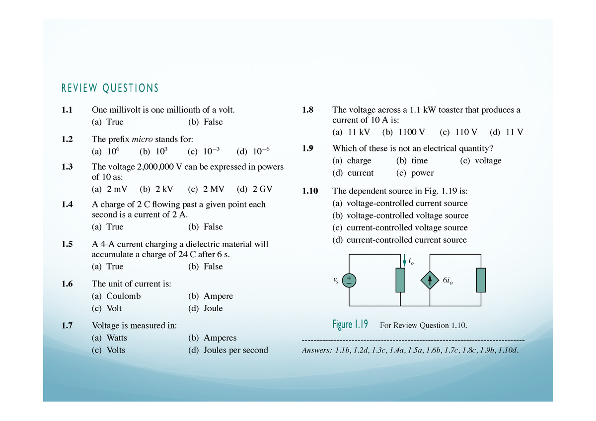 Exam Question - Solution Manual Ch#01 - R E V I E W Q U E S T I O N S 1 ...