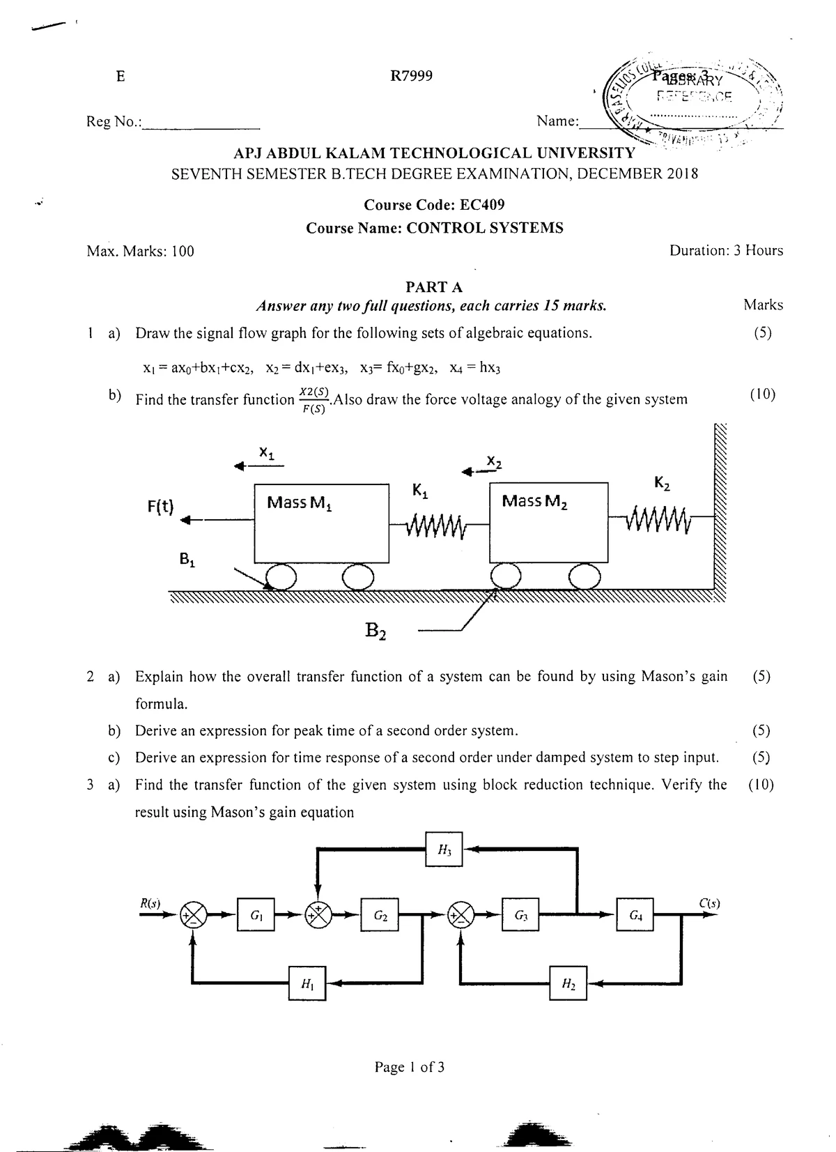 EEL411 Control Systems LAB - Date........... INTRODUCTION TO MATLAB ...