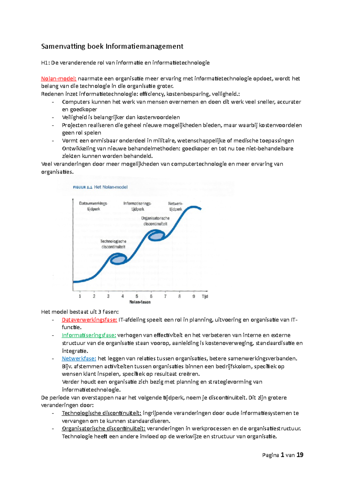 Sammenvatting MIS - Samenvatting - Samenvatting Boek ...