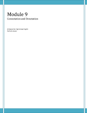 Module 7 Sentences - Module 7 Sentences A Module for High School ...