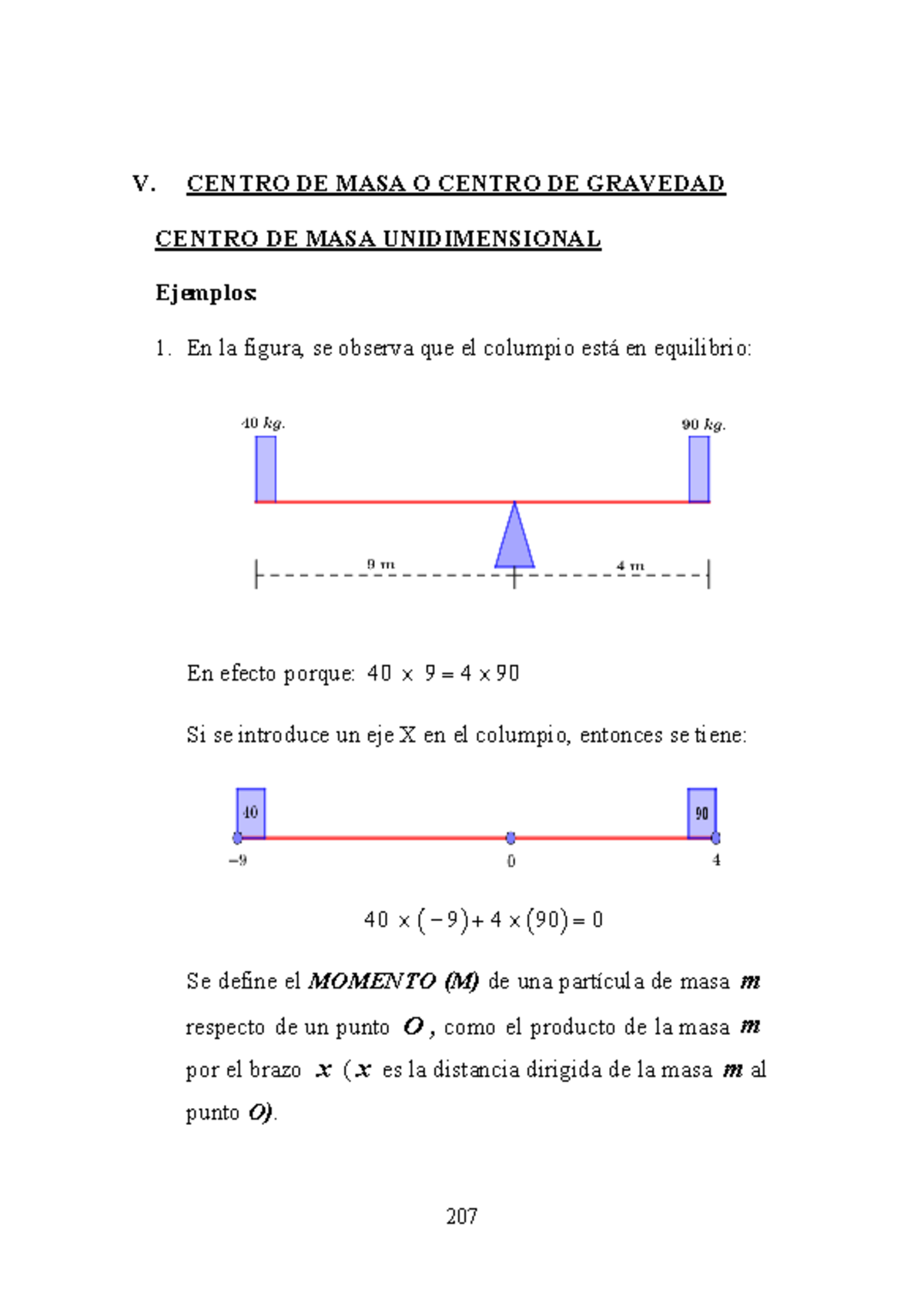 Unidad N°4.5 Centro De Masa O Gravedad Pappus - V. CENTRO DE MASA O ...