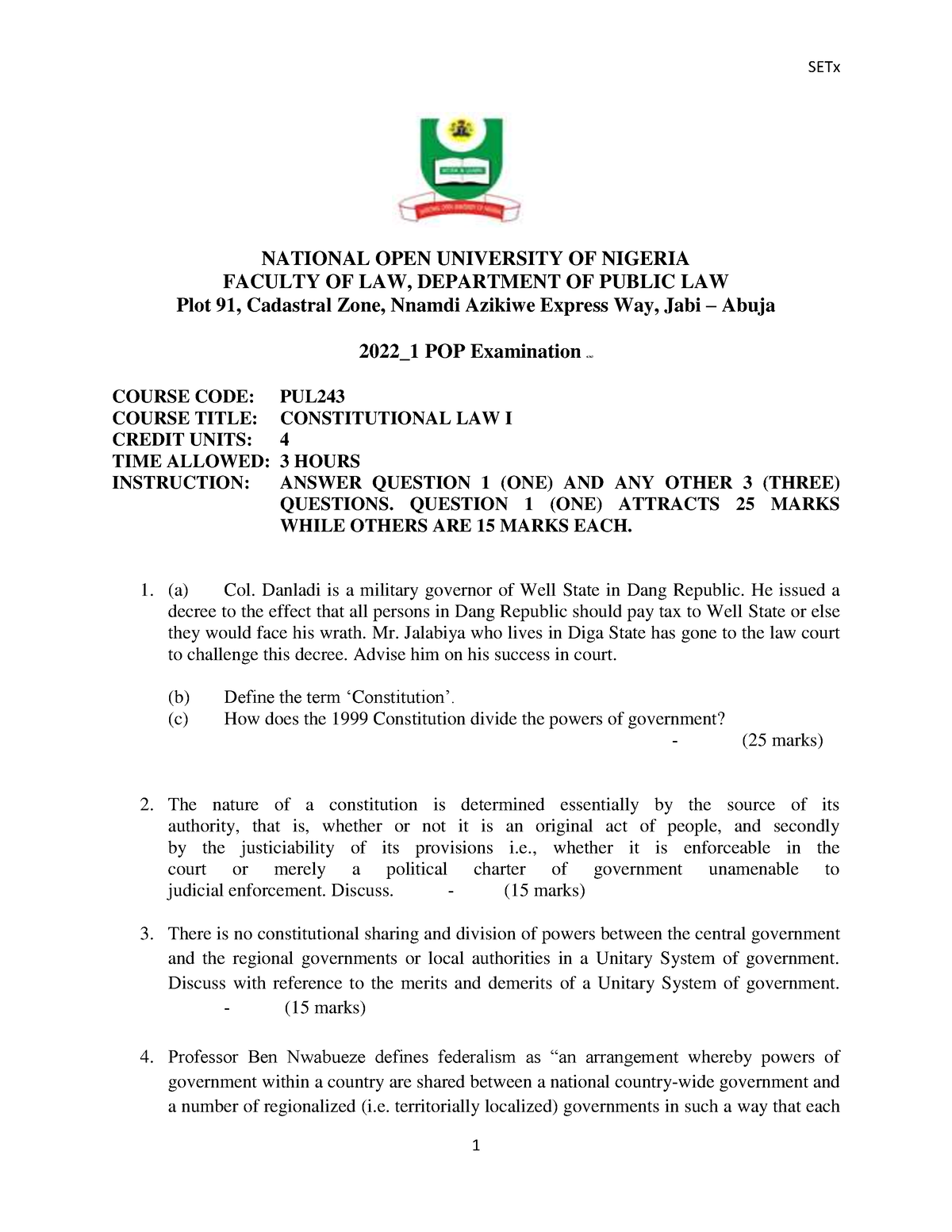 pul243-2022-1-setx-1-national-open-university-of-nigeria-faculty-of