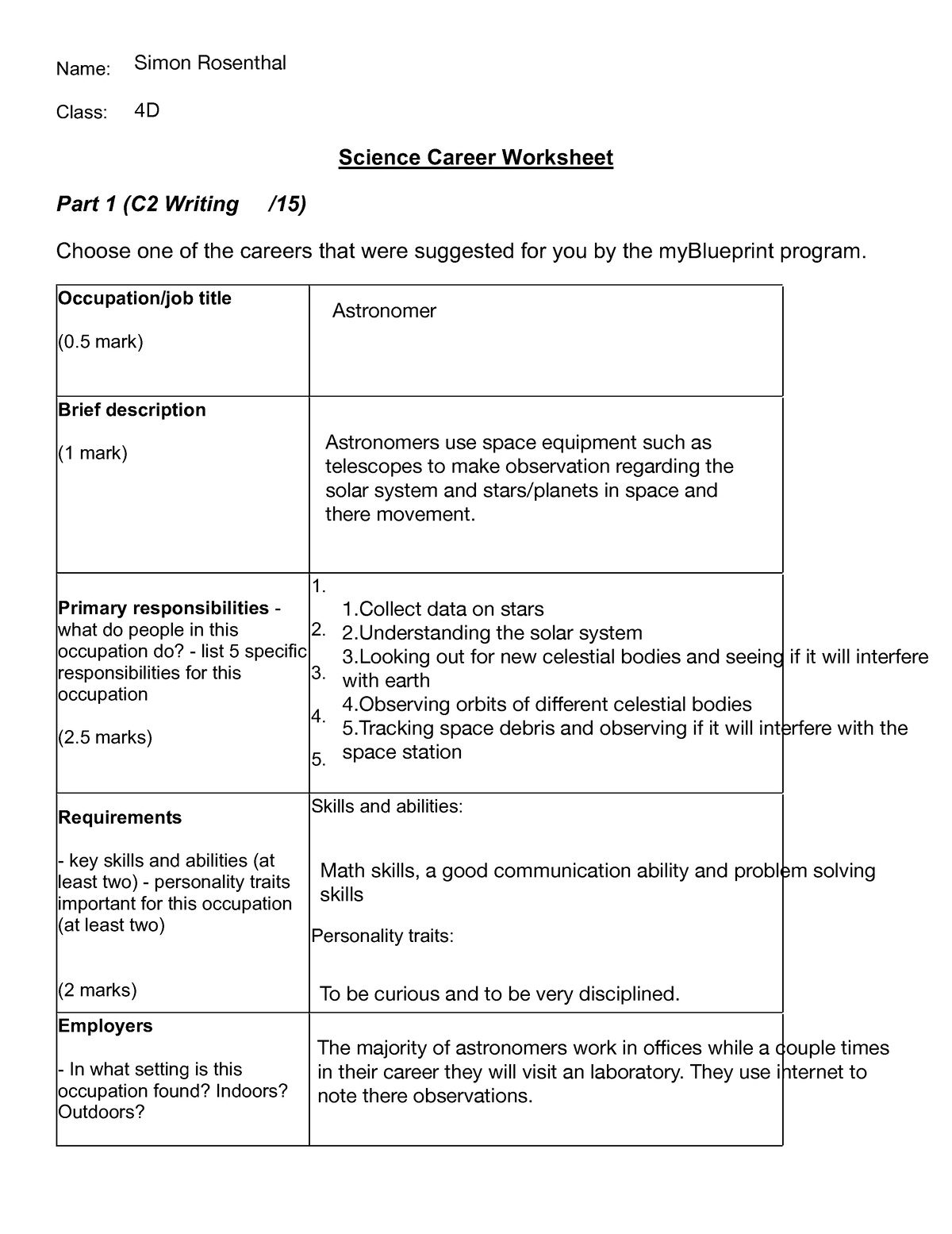 career-research-assignment-2021-2022-name-class-science-career