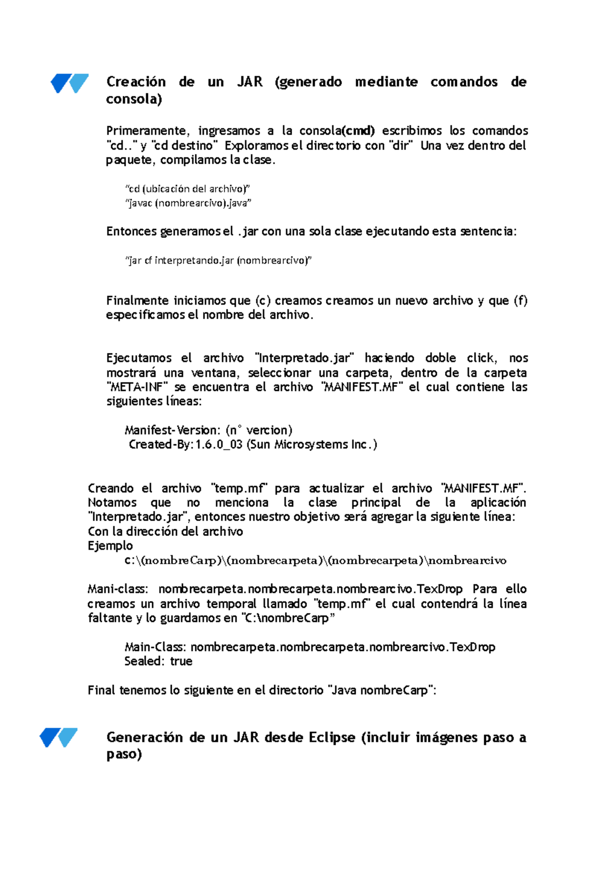 Tarea Académica 2 - Es una consola Java que nos permite ejecutar un ...