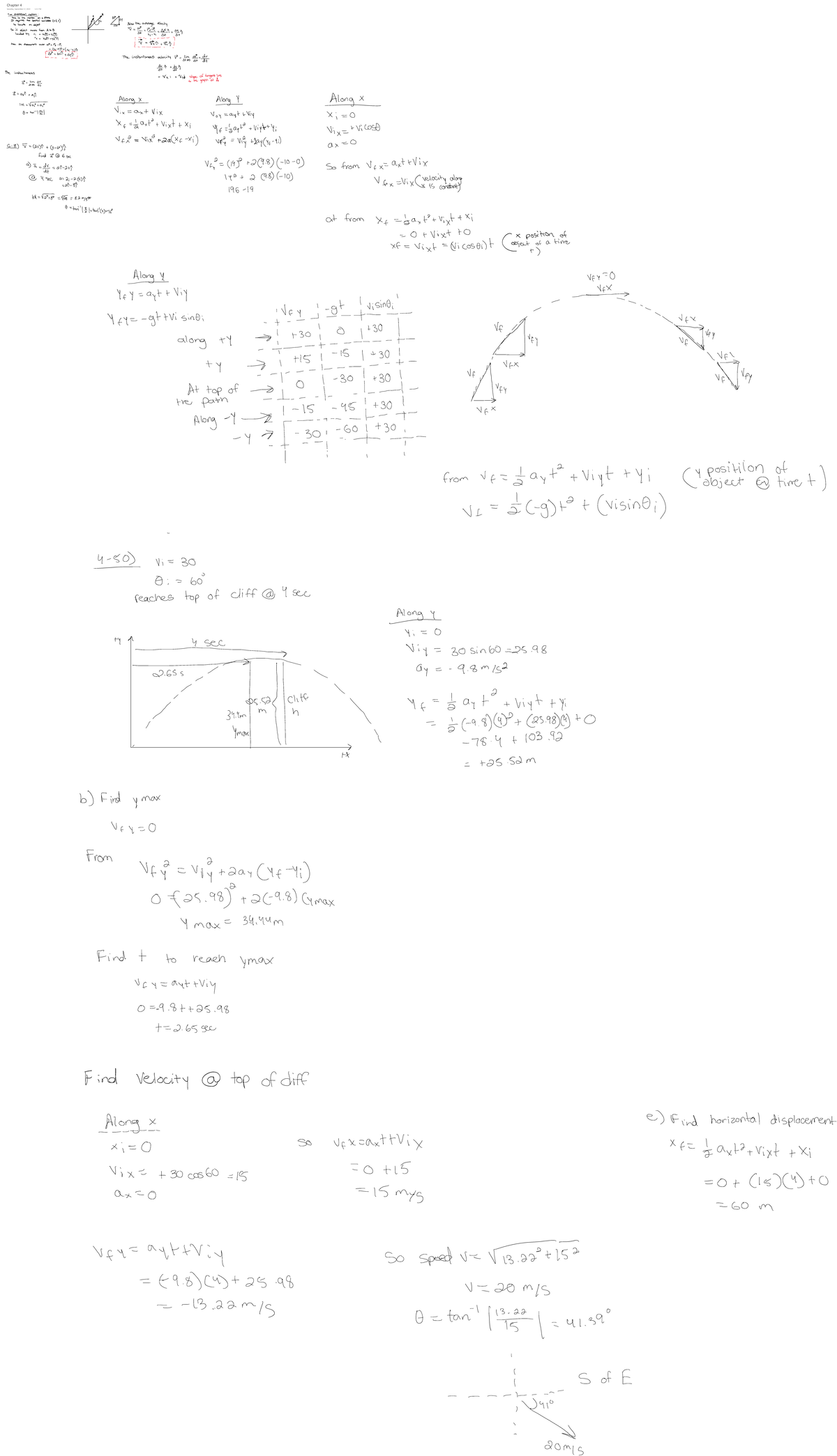 Chapter 4 Phys - PHYS 2425 - Chapter 4 Saturday, September 17, 2022 1: ...