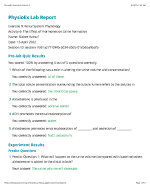 Physio Exercise 9 Activity 6