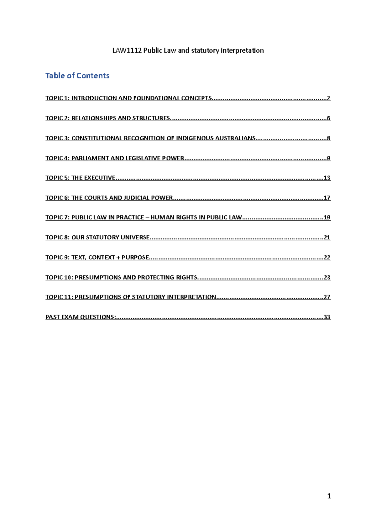 Law1112 Public Law And Statutory Interpretation Studocu Law1112 Public Law And Statutory Interpretation Studocu