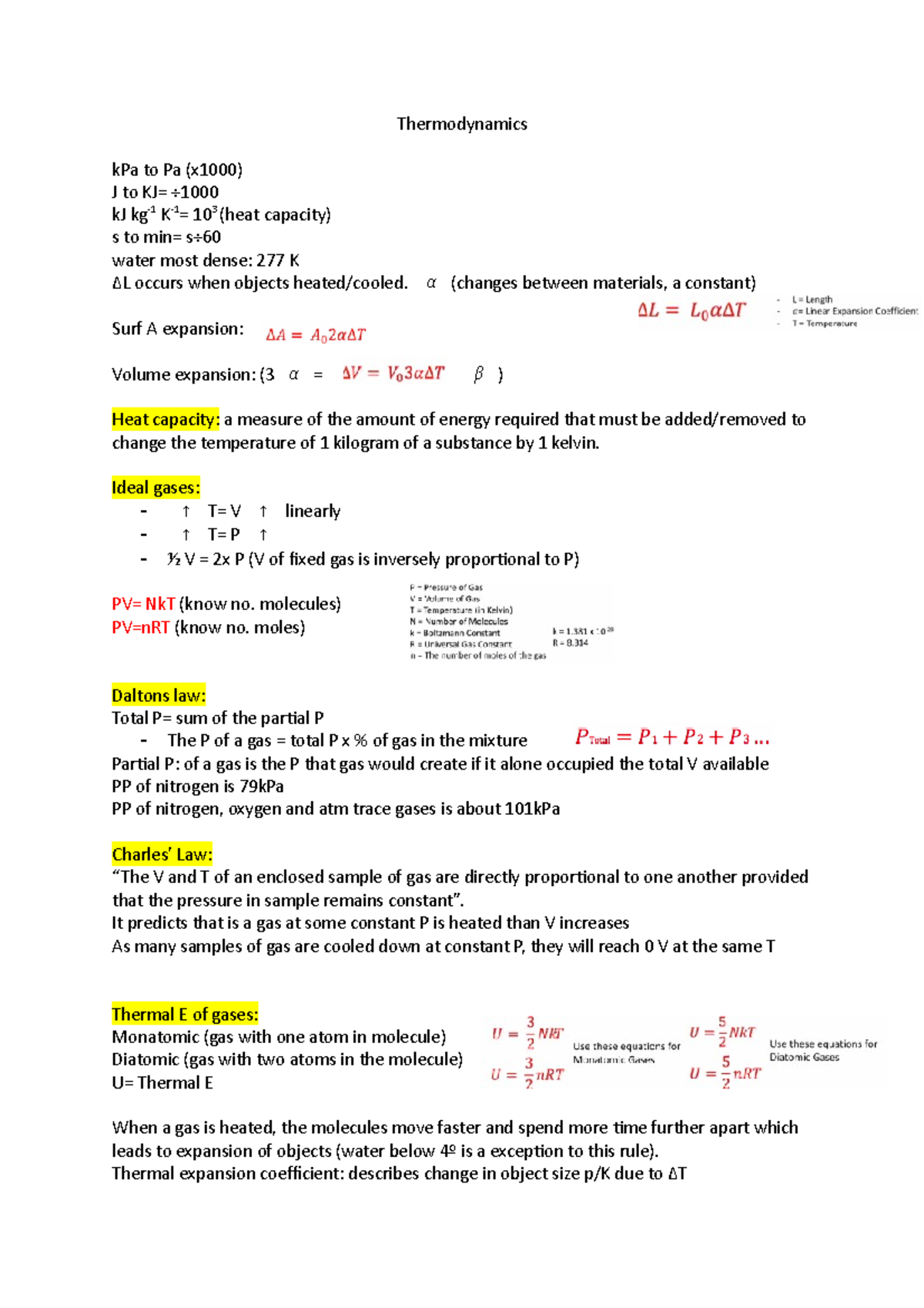 3 Thermodynamics Studocu