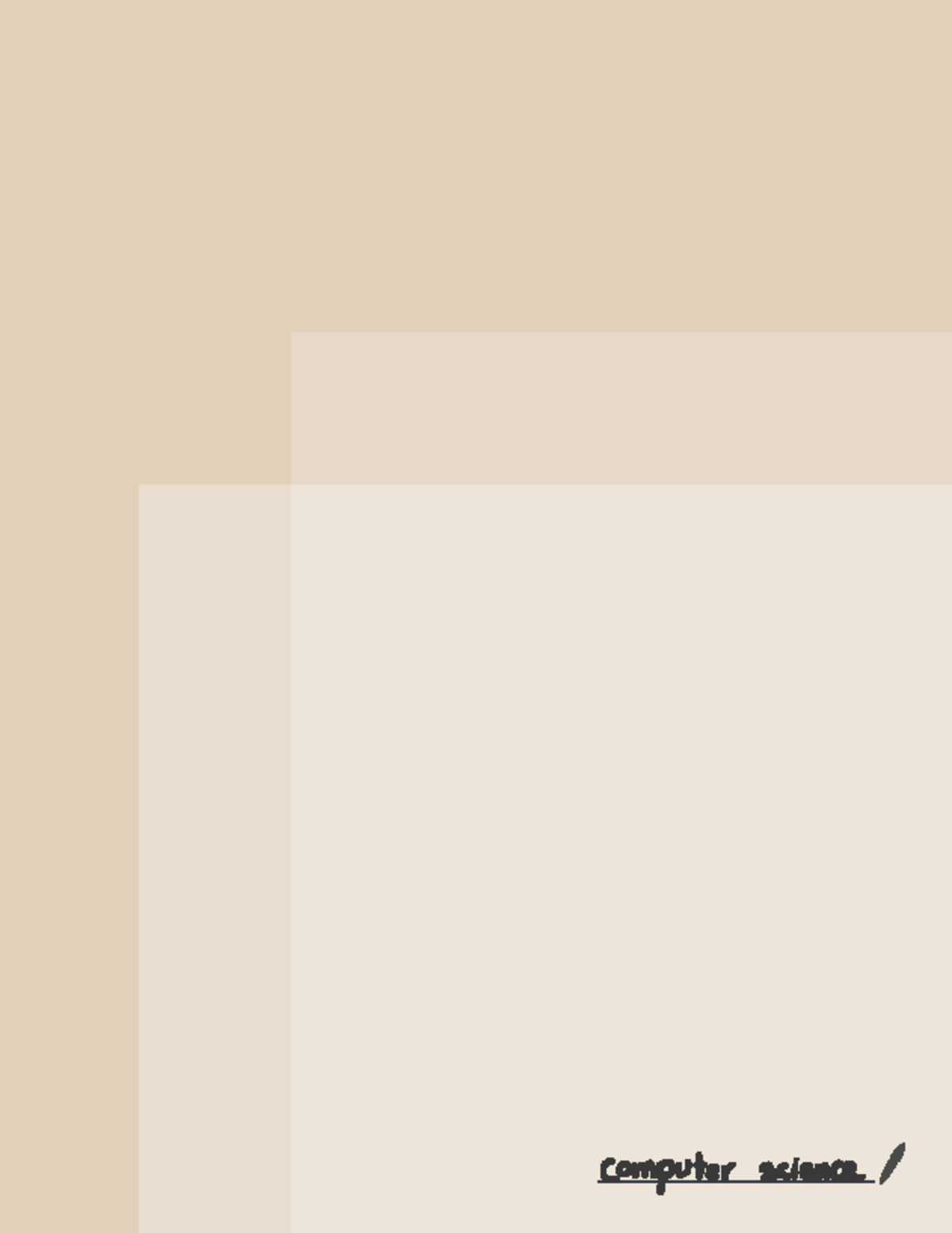 Computer Science Notes Computer Science Studocu