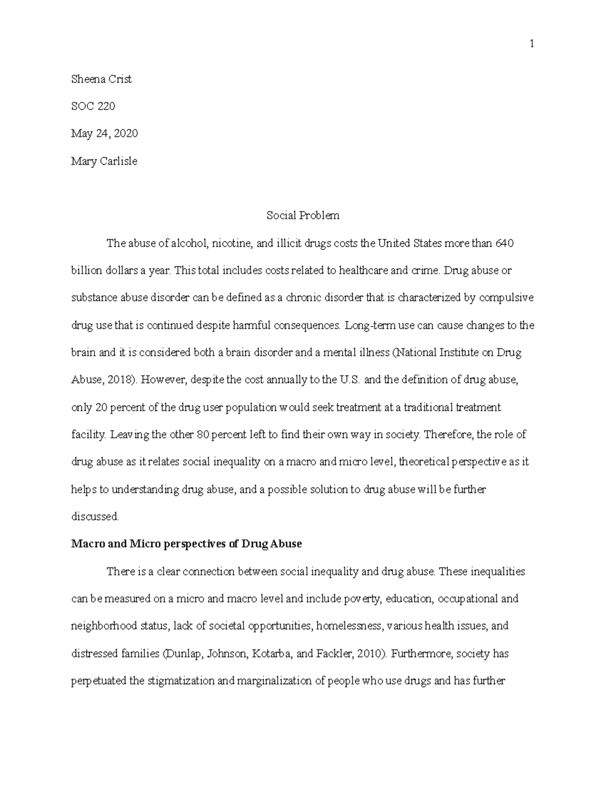 social problem essay pdf