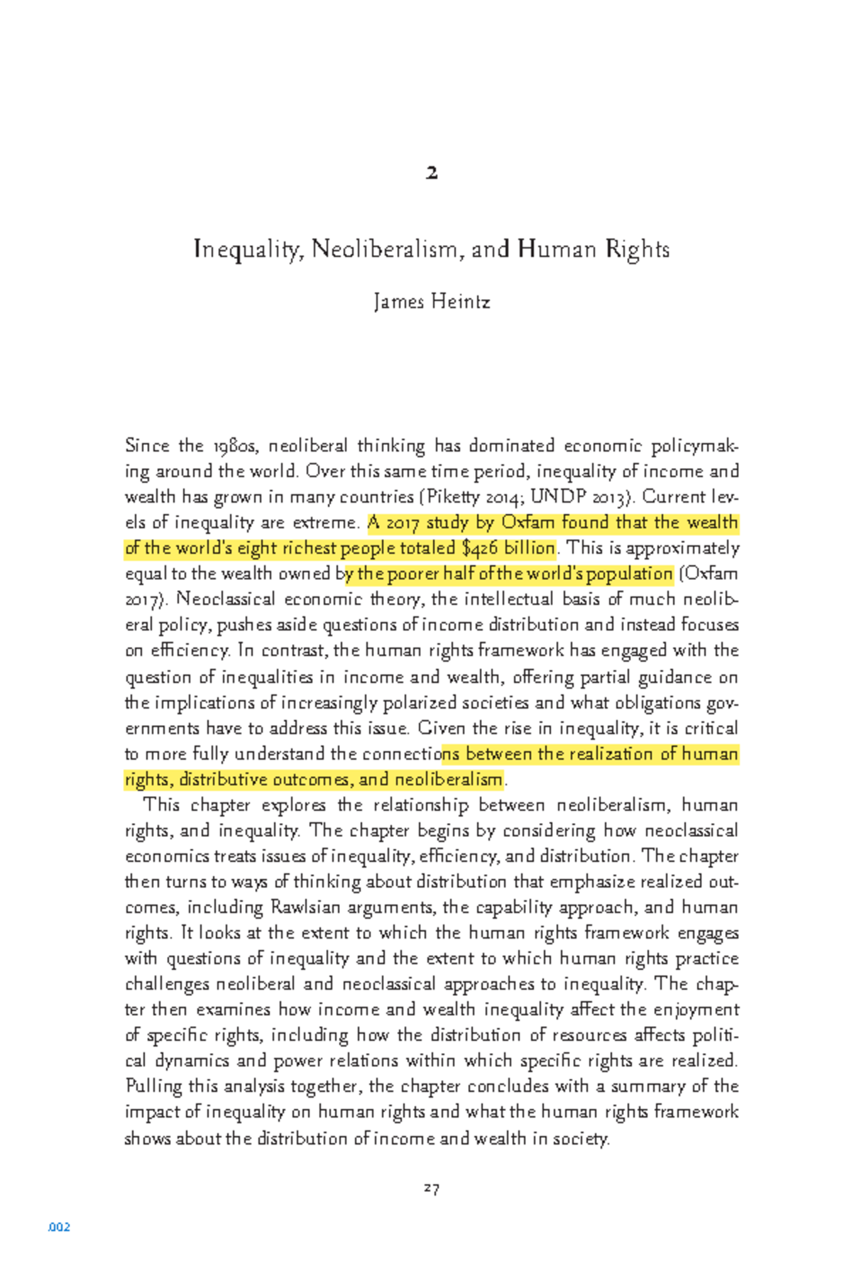 Heintz-Inequality, Neoliberalism and Human Rights (2018 ) highlighted ...
