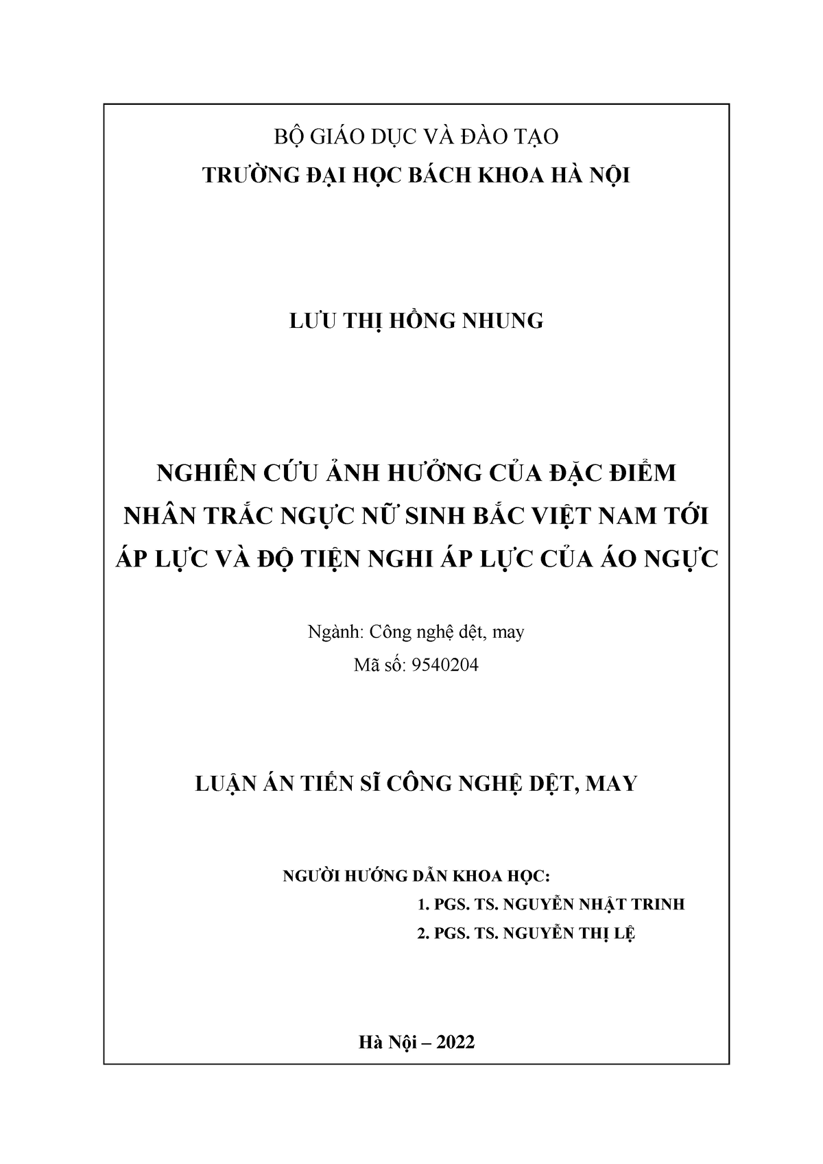 NỘI DUNG LUẬN ÁN - Luận án - BỘ GIÁO DỤC VÀ ĐÀO TẠO TRƯỜNG ĐẠI HỌC BÁCH ...