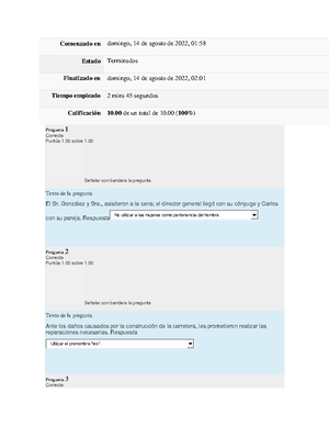 Cuestionario Final Del Módulo 1genero - Masculinidades PDF Género ...