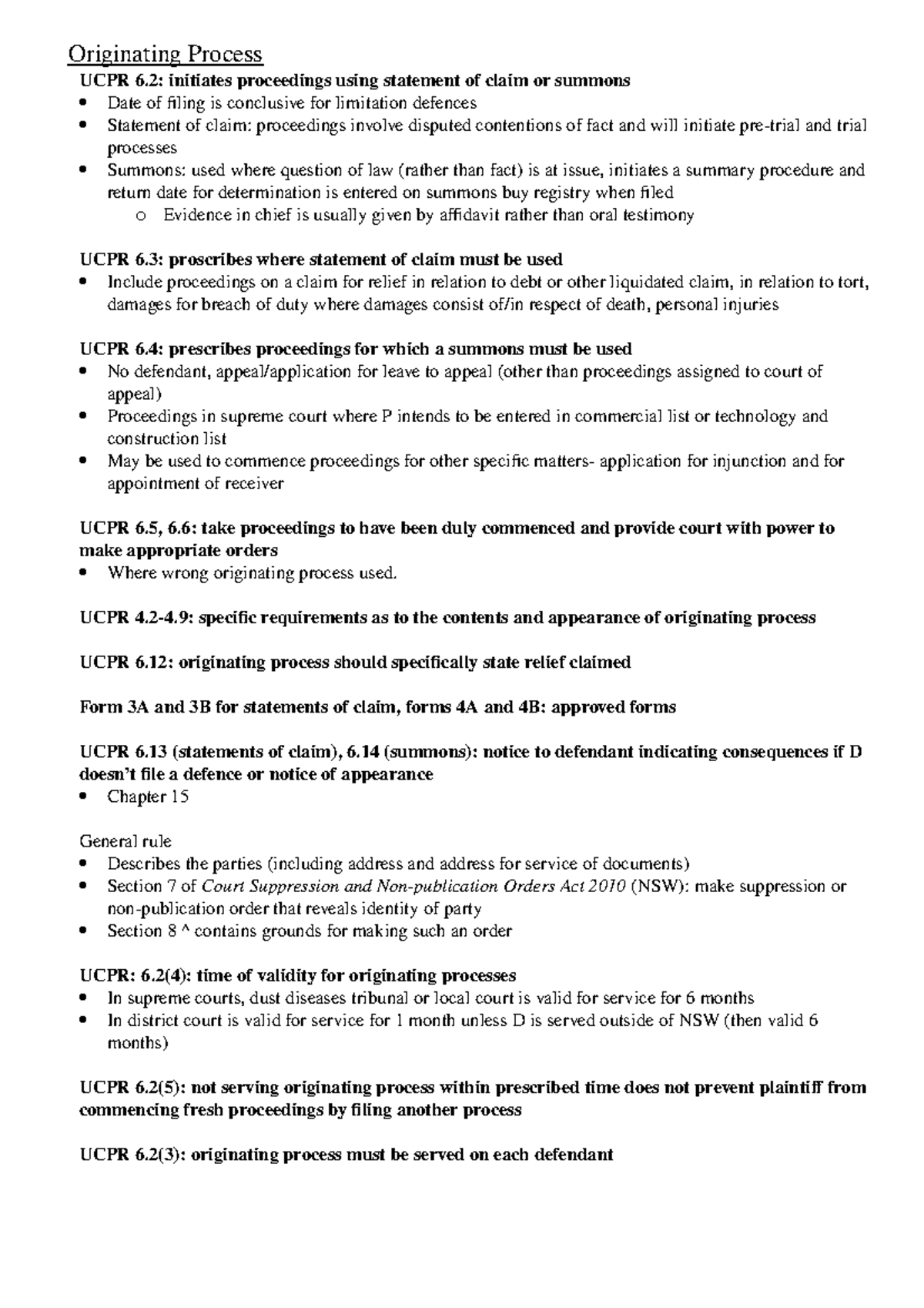 exam-notes-summary-bachelor-of-laws-graduate-entry-originating