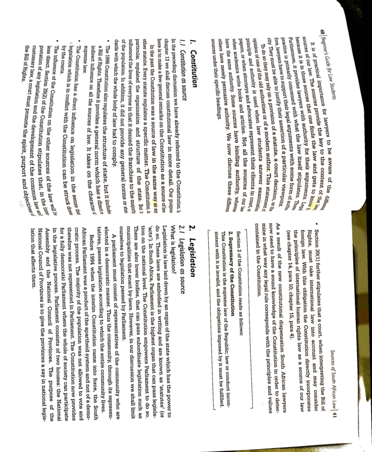 Legal systems and methods guide LLB Studocu