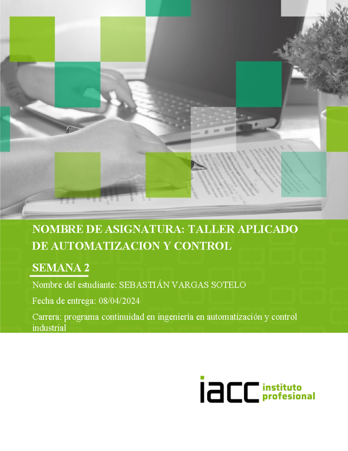 S2 Tarea SET C Talac 1301(070723) - NOMBRE DE ASIGNATURA: TALLER ...