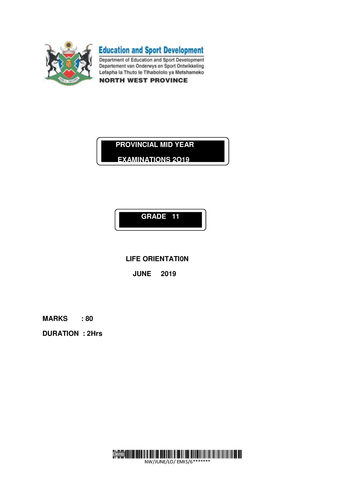 grade 11 life orientation term 3 assignment 2022