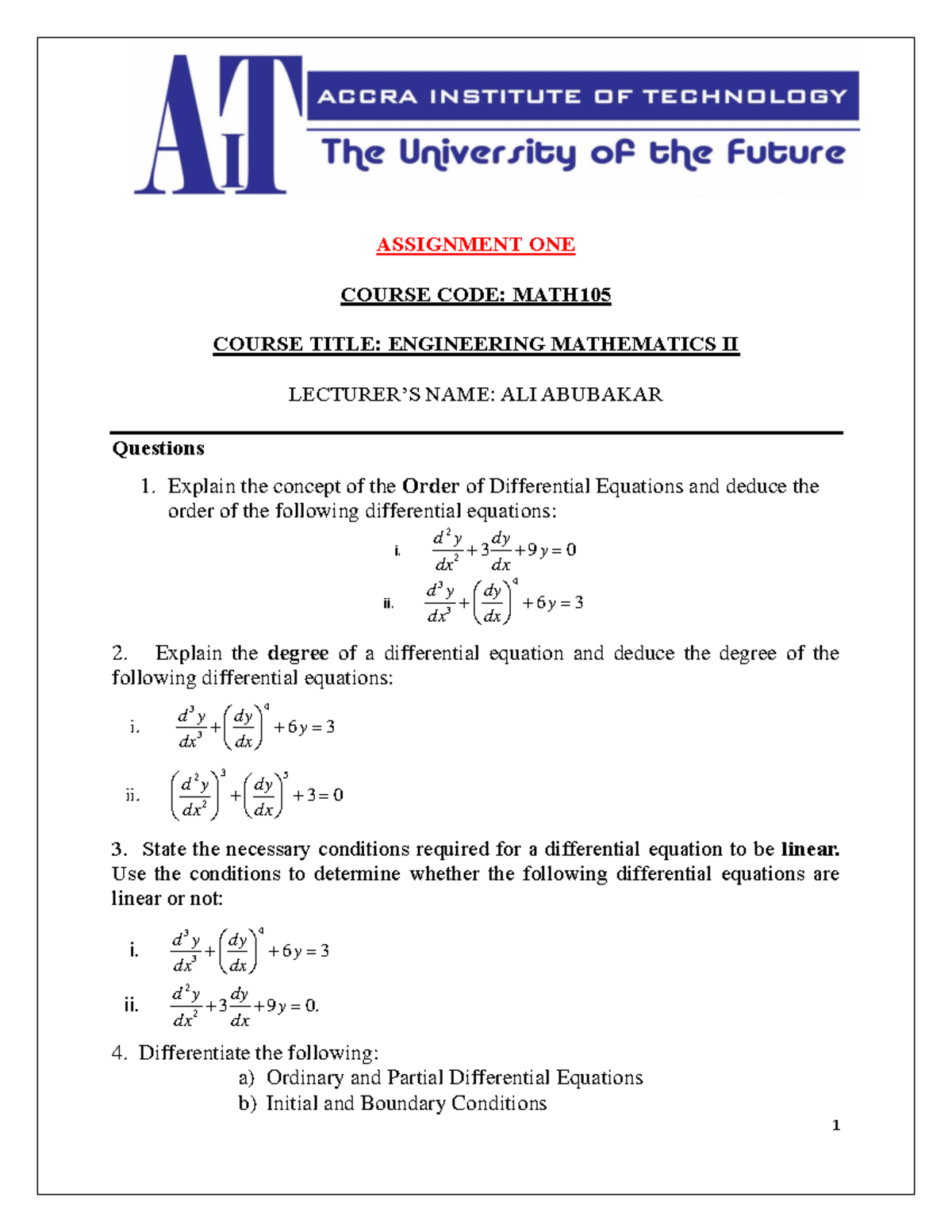 solved assignment course code 1431