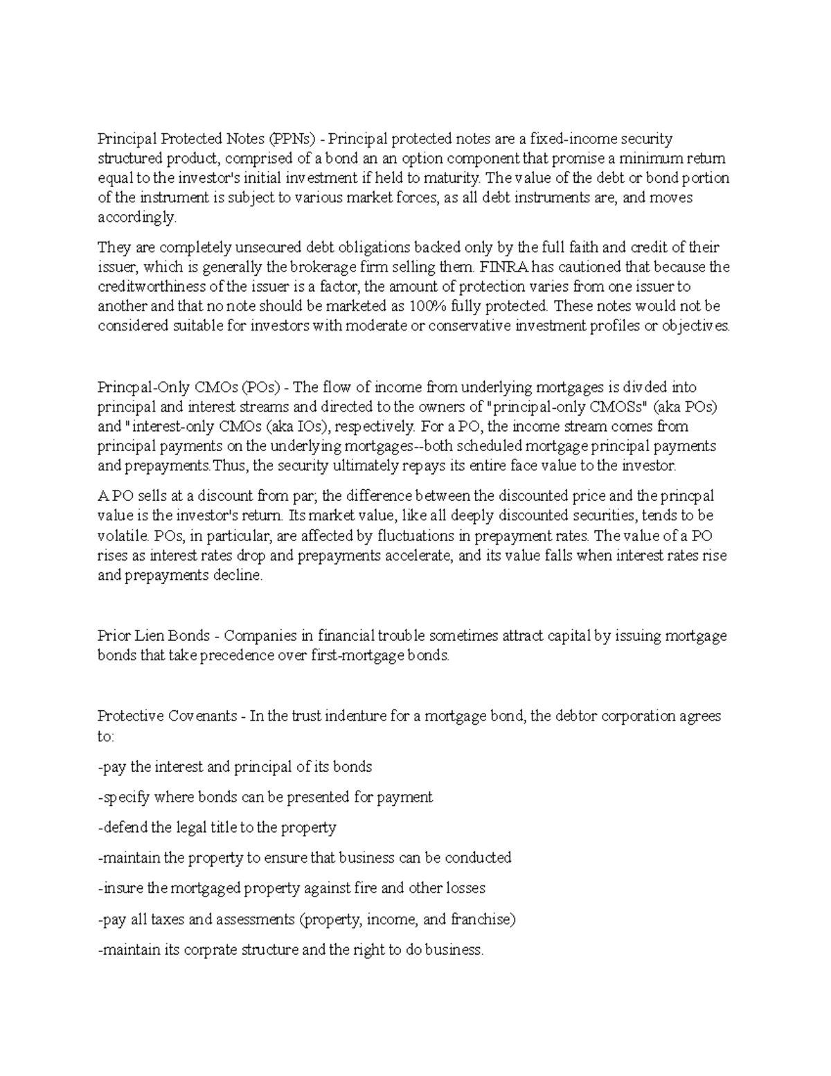 Note 12 series 6 Principal Protected Notes (PPNs) Principal