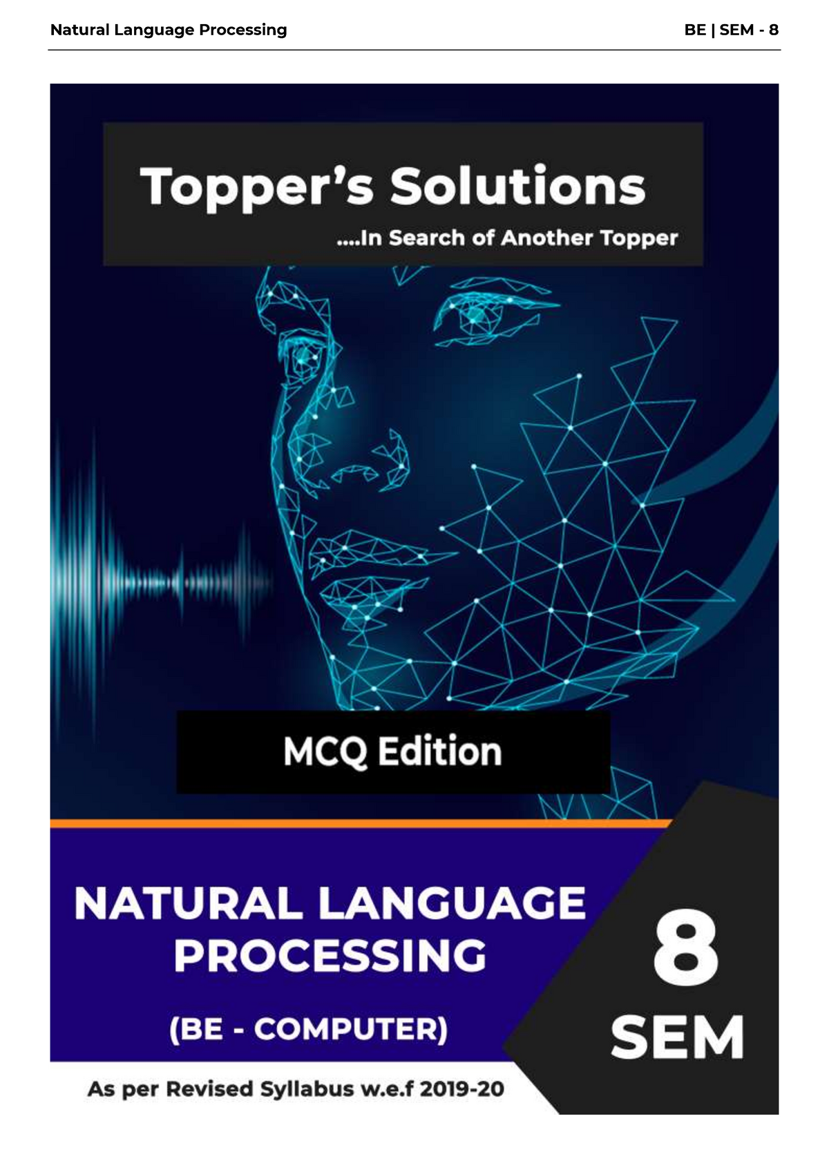 MCQ - NLP - MCQ For NLP - TOPPER’S SOLUTIONS ... Search Of Another ...