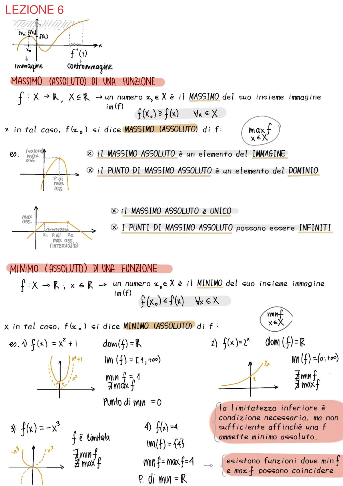 Appunti Metodi Matematici 1 (Lezione 6) - METODI MATEMATICI I - Studocu