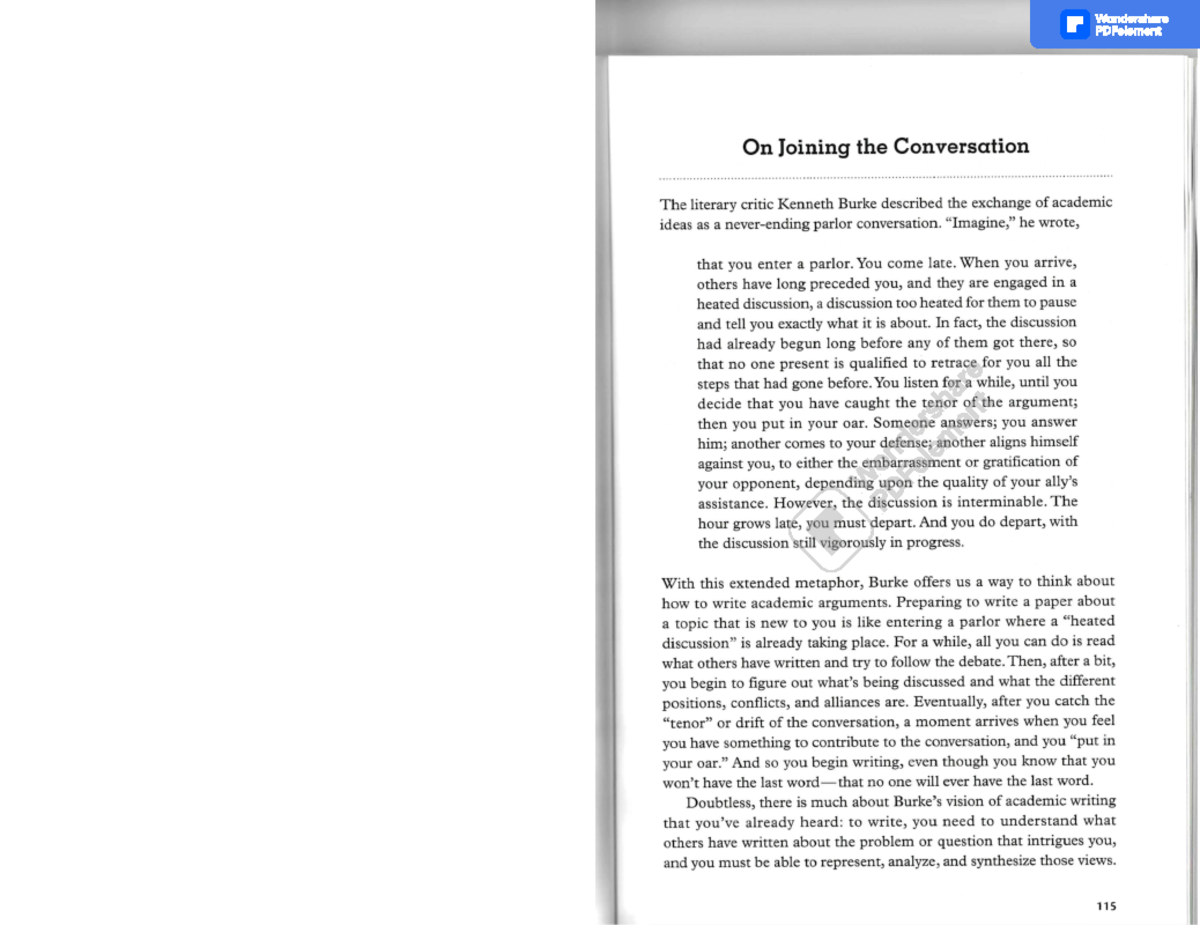 Joining the Conversation-Copy - 01:355:101 - - Studocu