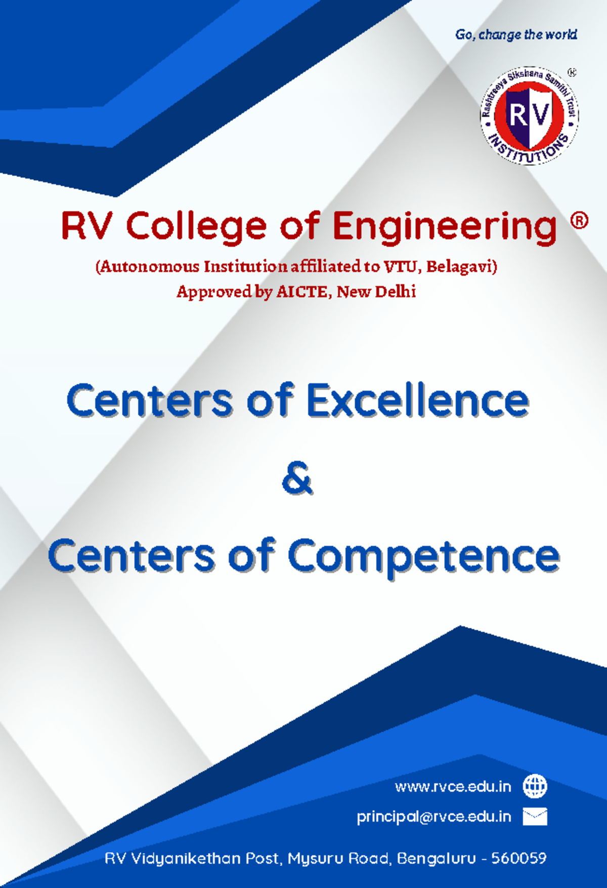 RVCE-Co E-Brochure - RVCE-Co E-Brochure - Centers of ExcellenceCenters ...