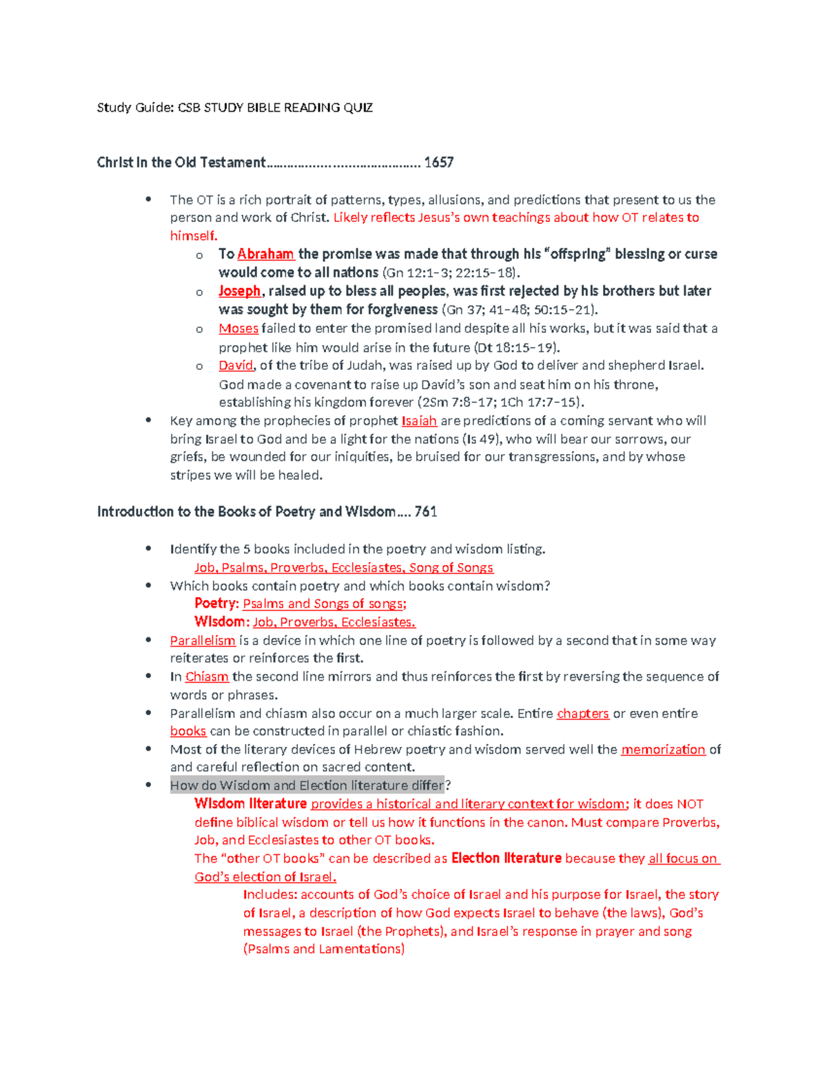 06 Study Guide for CSBStudy Bible Reading - Study Guide: CSB STUDY ...