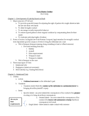 Torts Case Outlines - BLYTH Brief Fact - Studocu