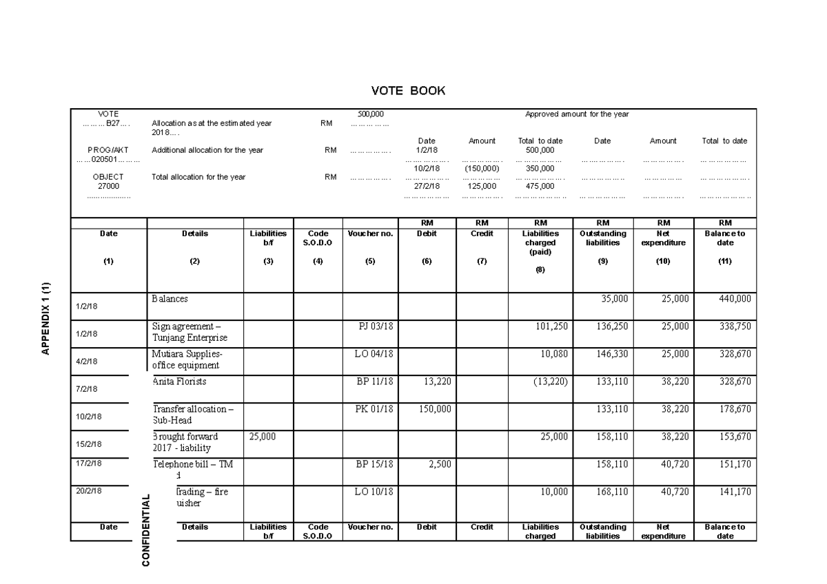 VOTE BOOK Q5 JUNE2018 tutorial vote book VOTE BOOK VOTE
