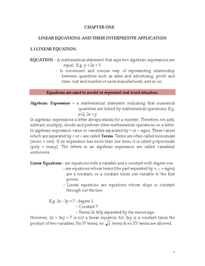 Chapter 2 Maths for social science - Chapter Two Functions In this ...