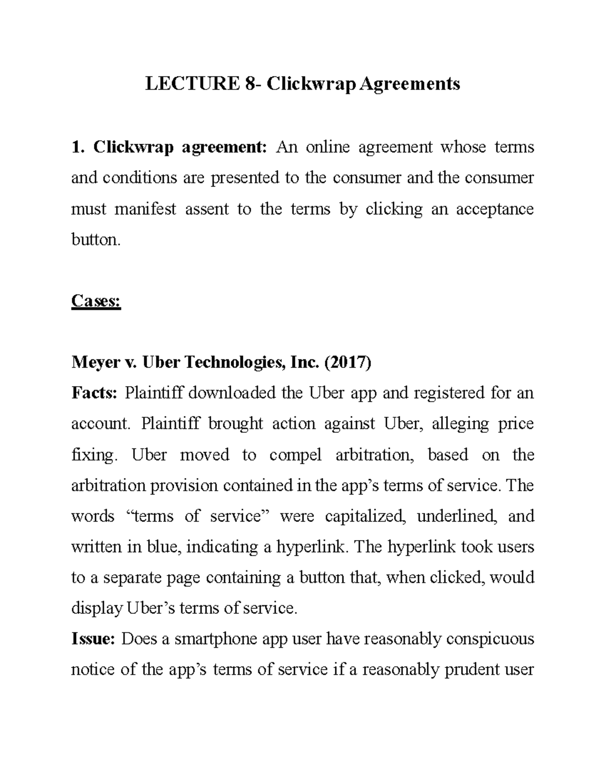 law-8-lecture-notes-8-lecture-8-clickwrap-agreements-1-clickwrap