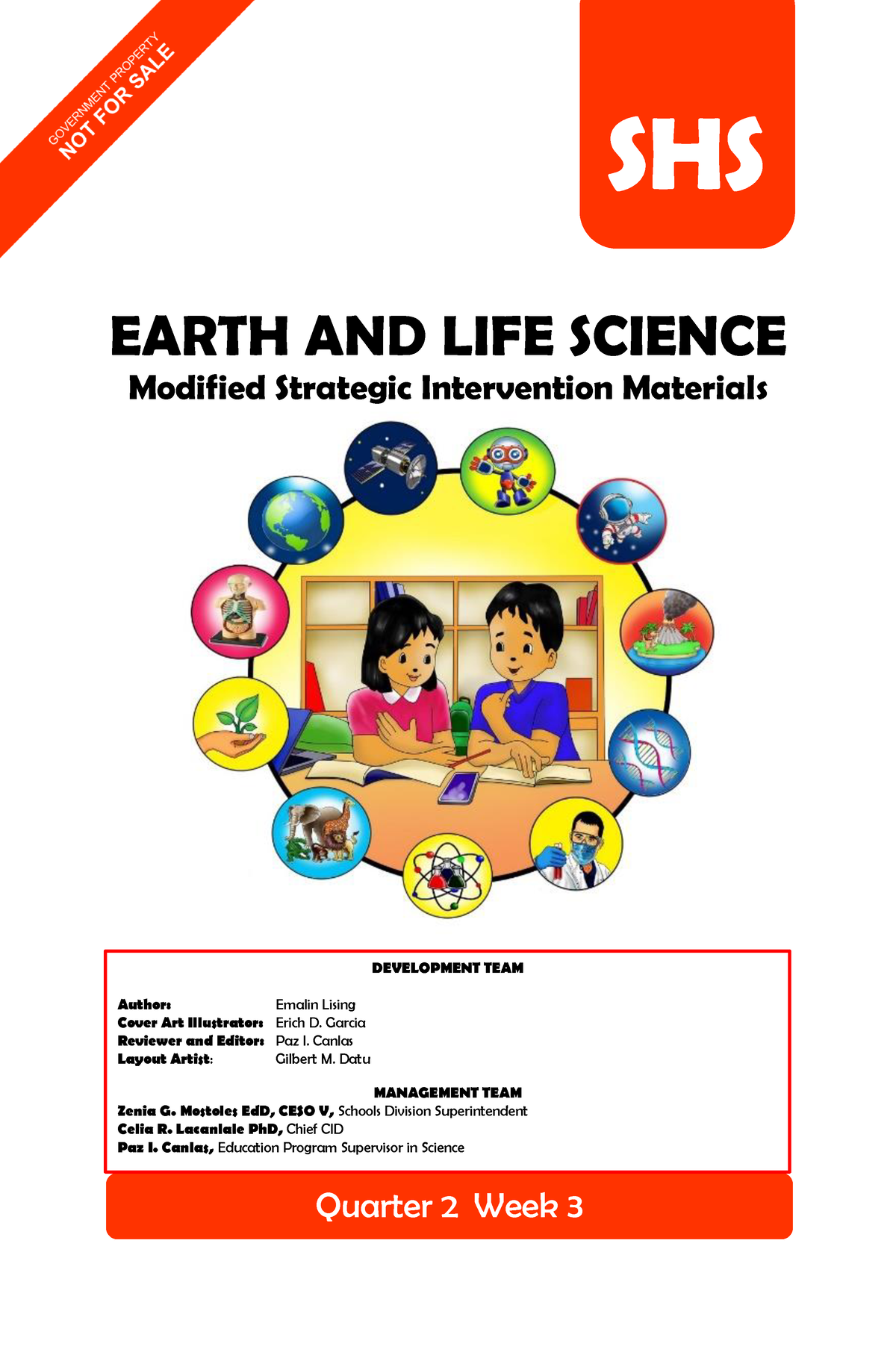 Earth-AND-LIFE- Science Q2 WEEK-3 10 - Quarter 2 Week 3 EARTH AND LIFE ...