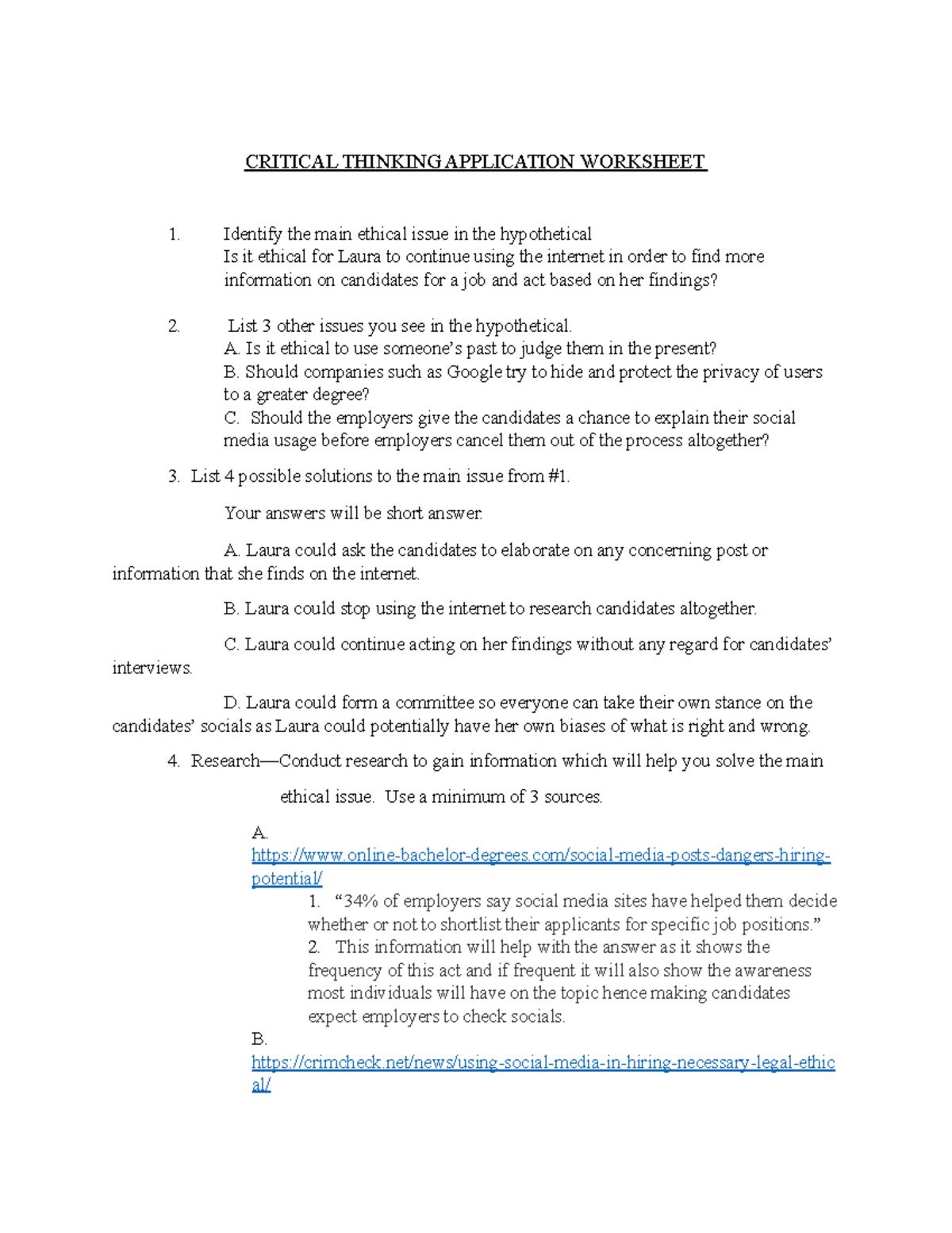 critical thinking application rhythm identification chapter 5