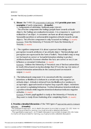 BEM 212 Practice questions Chapter 7 practice questions - BEM 212 ...