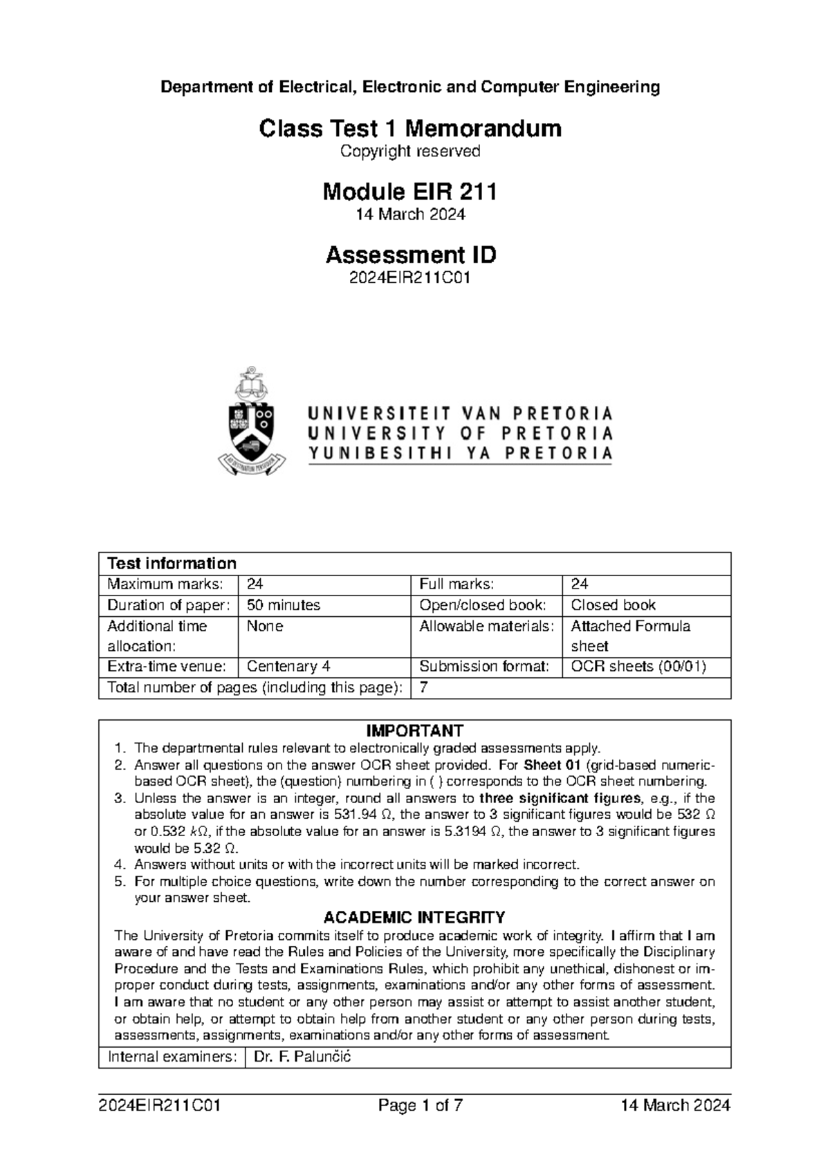 2024EIR211C01MEMO - Department of Electrical, Electronic and Computer ...