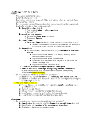 Microbiology Final Study Guide - Google Docs - Microbiology Final Study ...