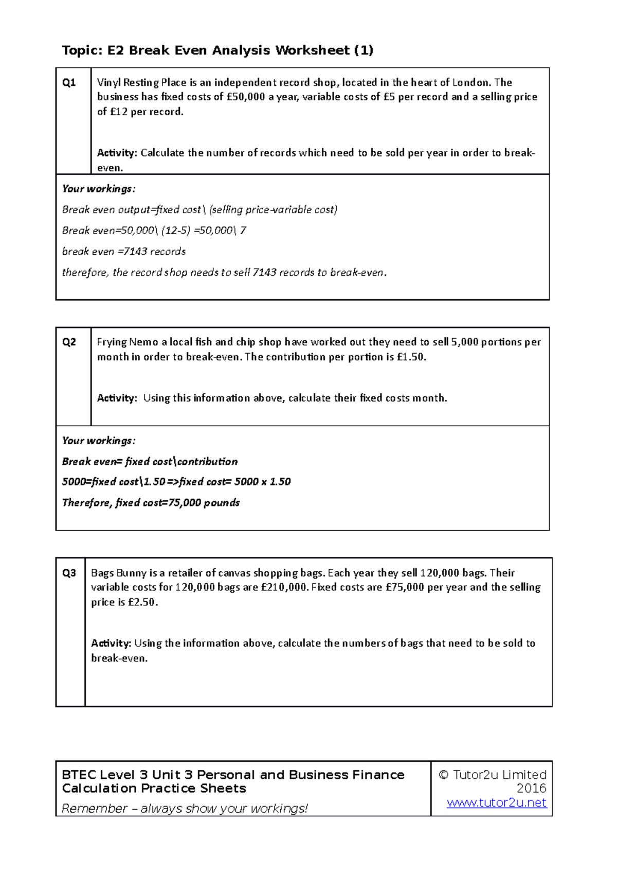 break-even-analysis-worksheet-topic-e2-break-even-analysis-worksheet