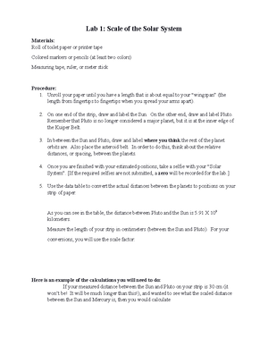 Cratering Lab Rev2 - Lab - Craters Overview Evaluate parameters ...