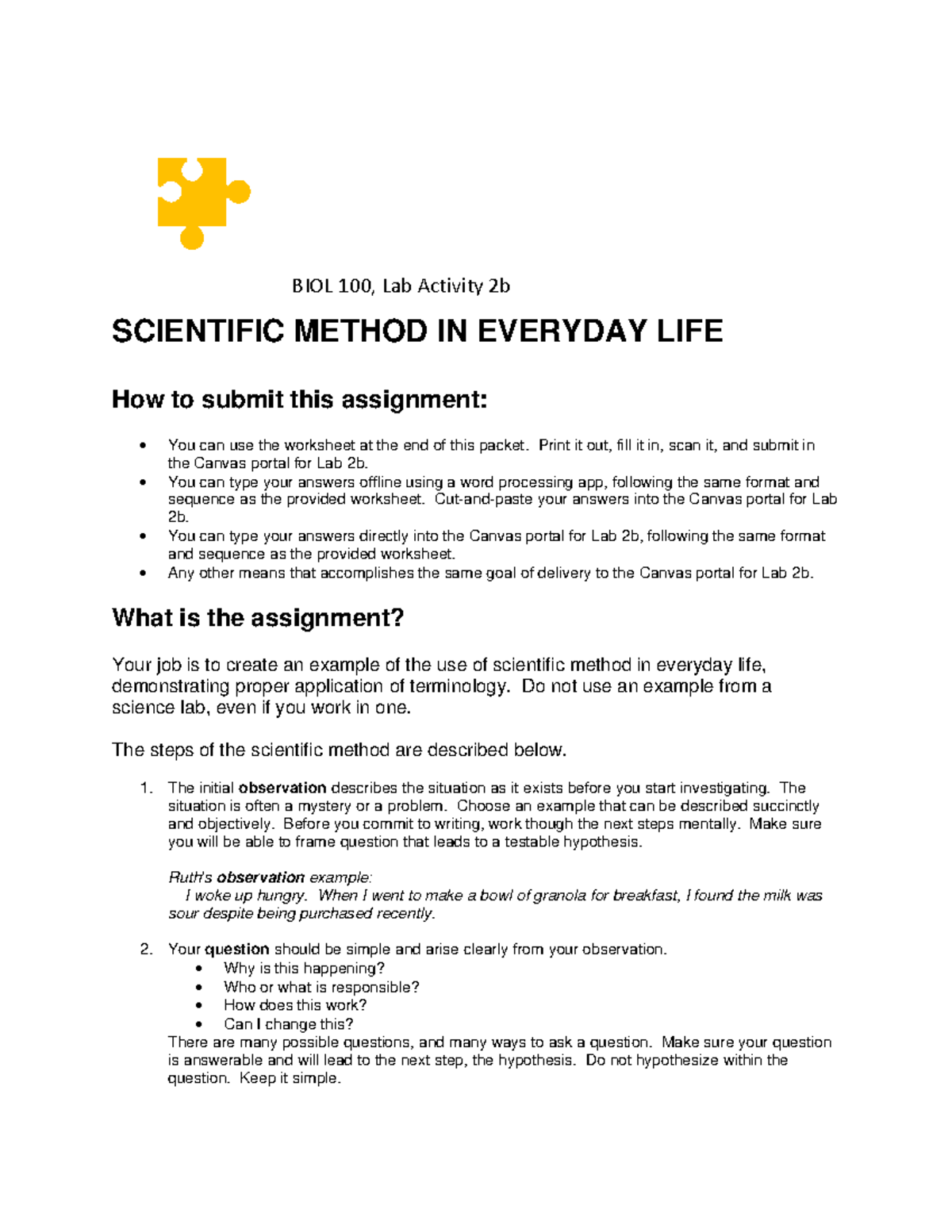 scientific method in everyday life essay