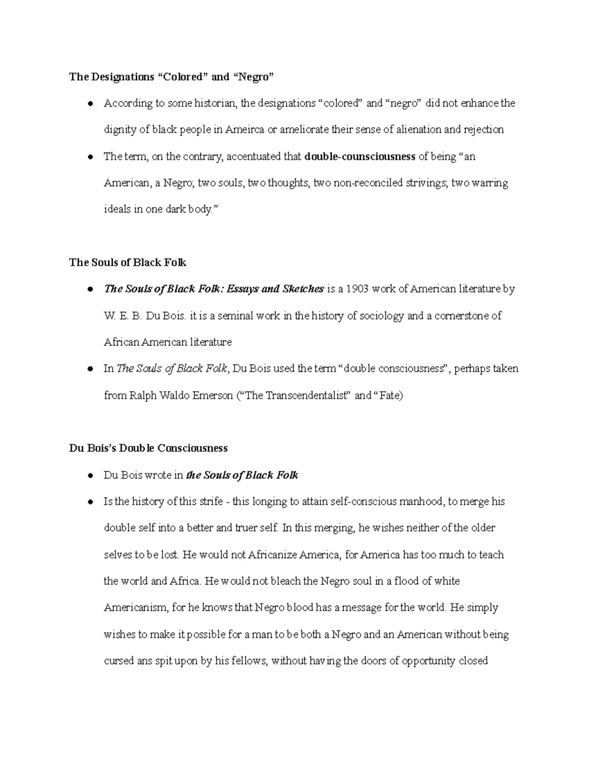 Continental Africans and Africans in America The Progression of a